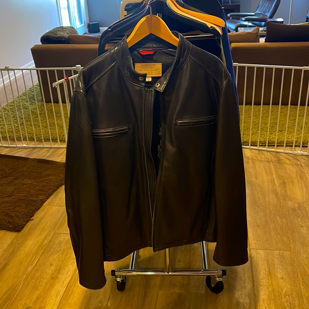 Guess Jeans Leather Jacket